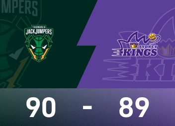 รายงานศึก NBL บันนัน 18 แต้ม 9 รีบาวด์ มดกระโดดร่ม เอาชนะ ซิดนีย์ คิงส์ 90-89 อย่างหวุดหวิด